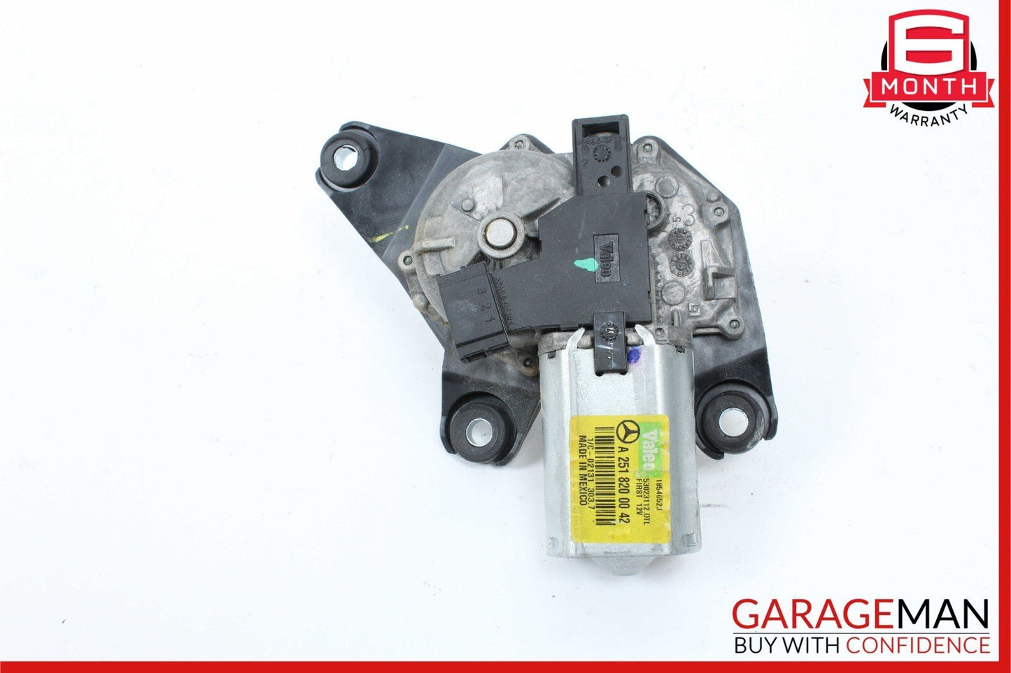 06-13 Mercedes W251 R320 GL450 Valeo Rear Window Windshield Glass Wiper Motor