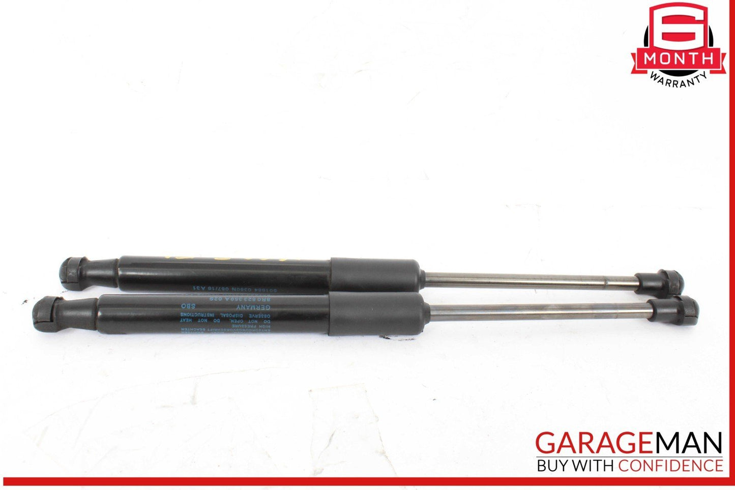 09-17 Audi SQ5 Q5 Front Left and Front Right Hood Support Strut Lift Cylinder