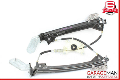 14-17 Maserati Ghibli Rear Left Driver Side Door Window Regulator w/o Motor OEM