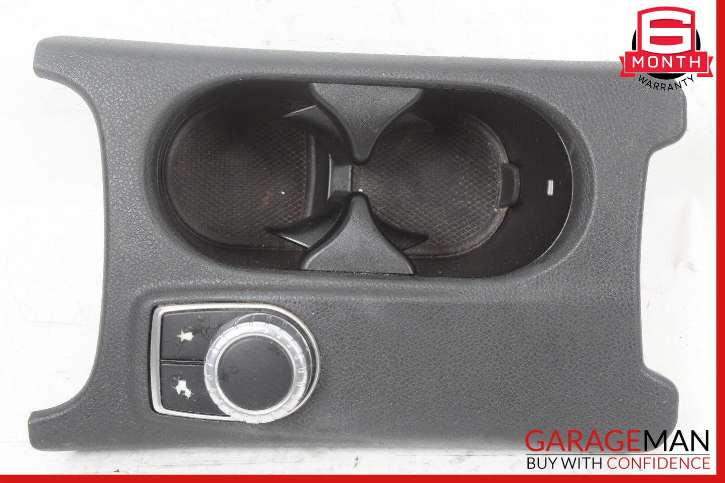 14-19 Mercedes W117 CLA250 GLA250 Center Console Cup Holder Assembly Black OEM
