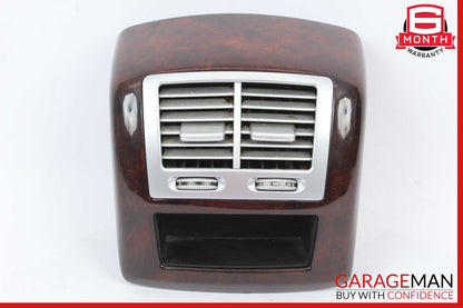 07-13 Mercedes W221 S550 Center Console AC A/C Air Vent Trim Rear OEM