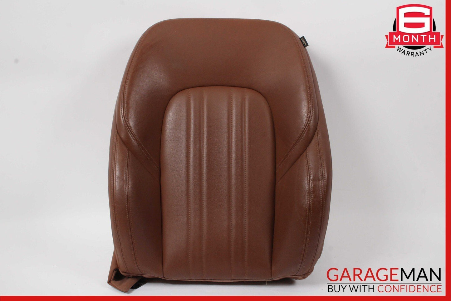 14-17 Maserati Ghibli M157 Front Left Side Top Upper Seat Cushion Cover Brown