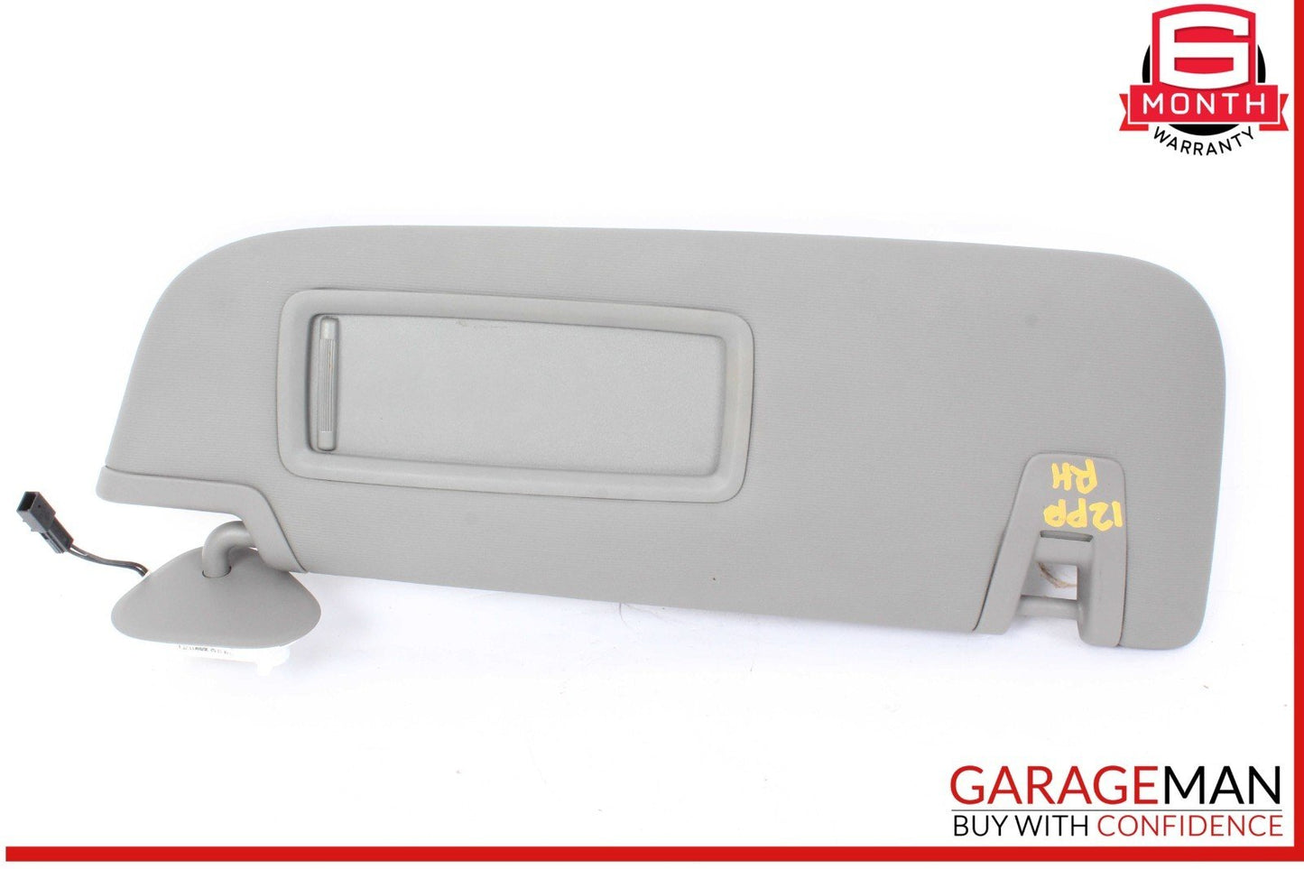 10-16 Porsche Panamera 970 Front Right Side Sunvisor Sun Visor Gray OEM