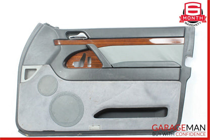 92-99 Mercedes W140 S300 Front Right Side Interior Door Panel Cover Grey OEM