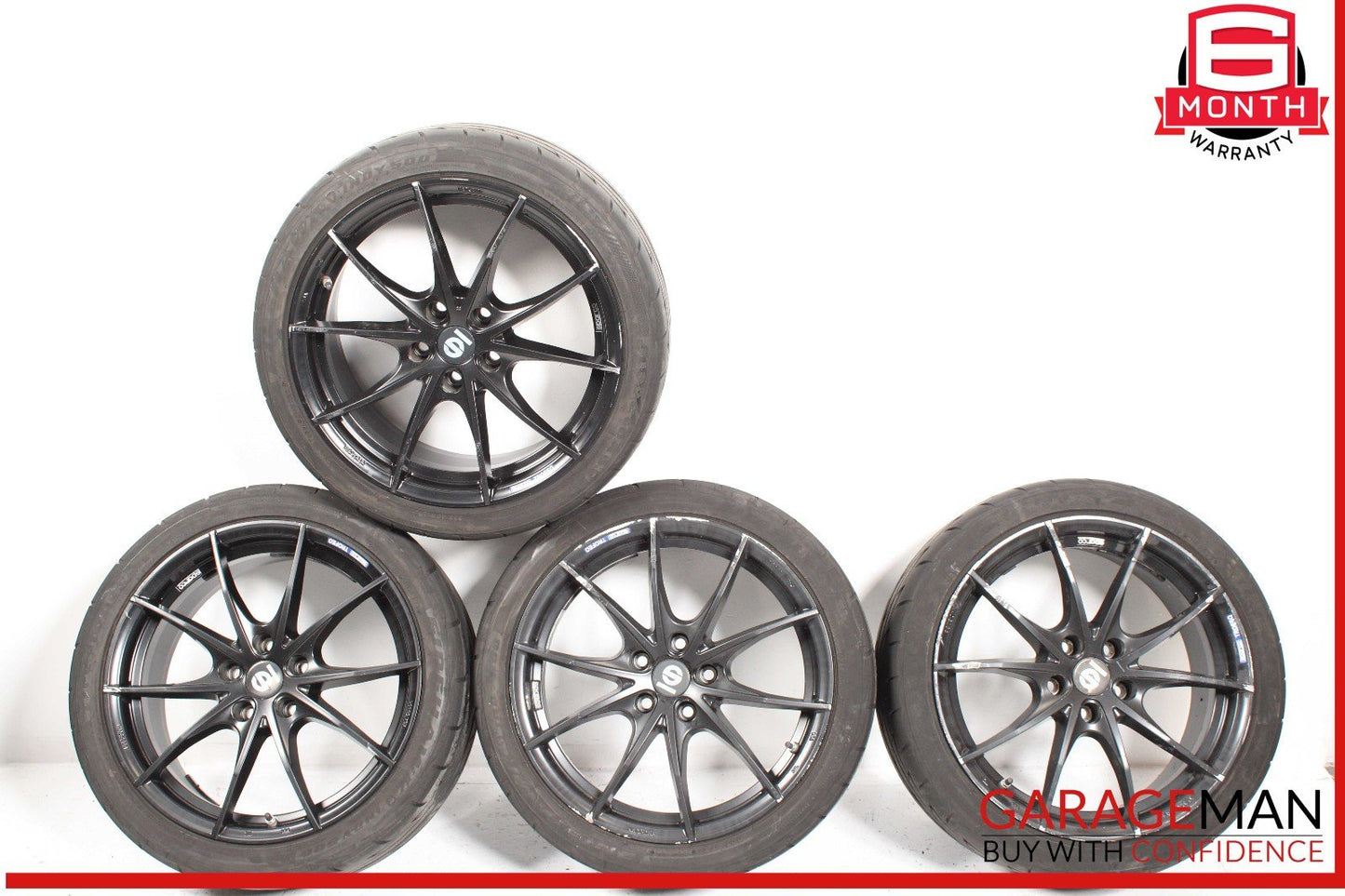 Sparco Wheel Tire Rim Set of 4 Pc R18 OEM