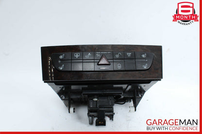 03-09 Mercedes W219 CLS550 Hazard Light Door Lock Control Switch Module Trim OEM