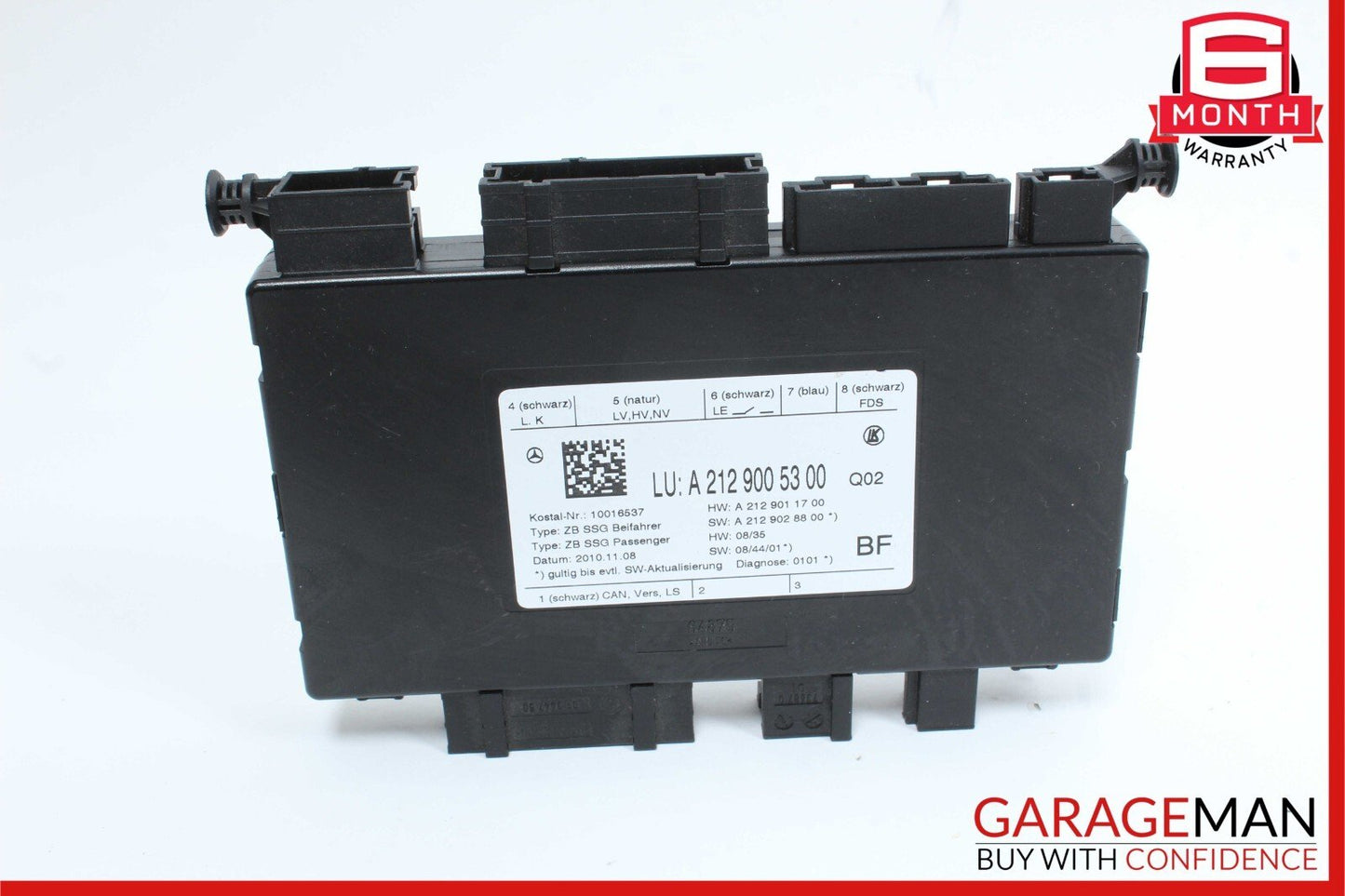 08-18 Mercedes CLS400 C250 E350 GLK350 E550 Front Left Side Seat Control Module