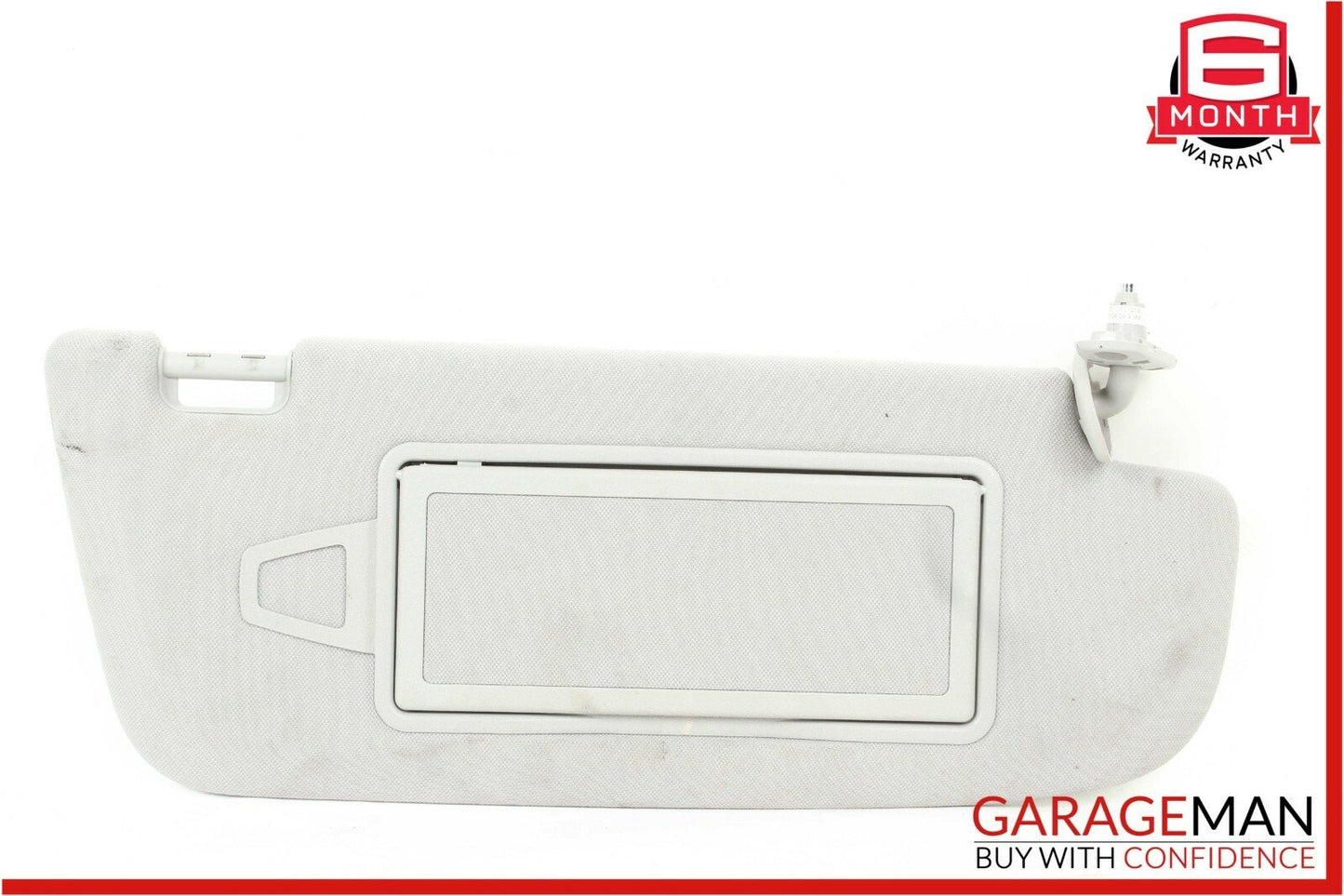 07-13 Mercedes S550 CL550 Front Right Sun Visor Sunvisor Shade Cover Suede Grey