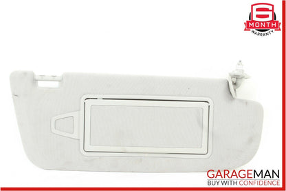 07-13 Mercedes S550 CL550 Front Right Sun Visor Sunvisor Shade Cover Suede Grey