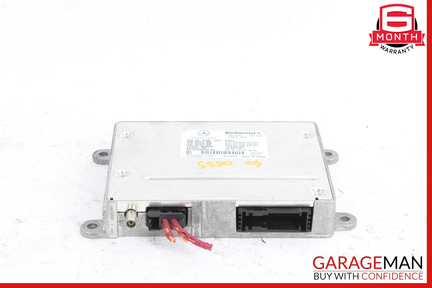 07-10 Mercedes W221 S550 CL550 Bluetooth Communication Module Unit OEM