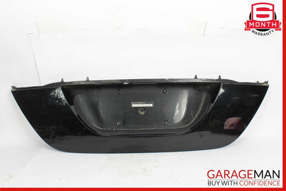 03-09 Mercedes W209 CLK500 Rear Trunk Lid License Plate Holder Black OEM