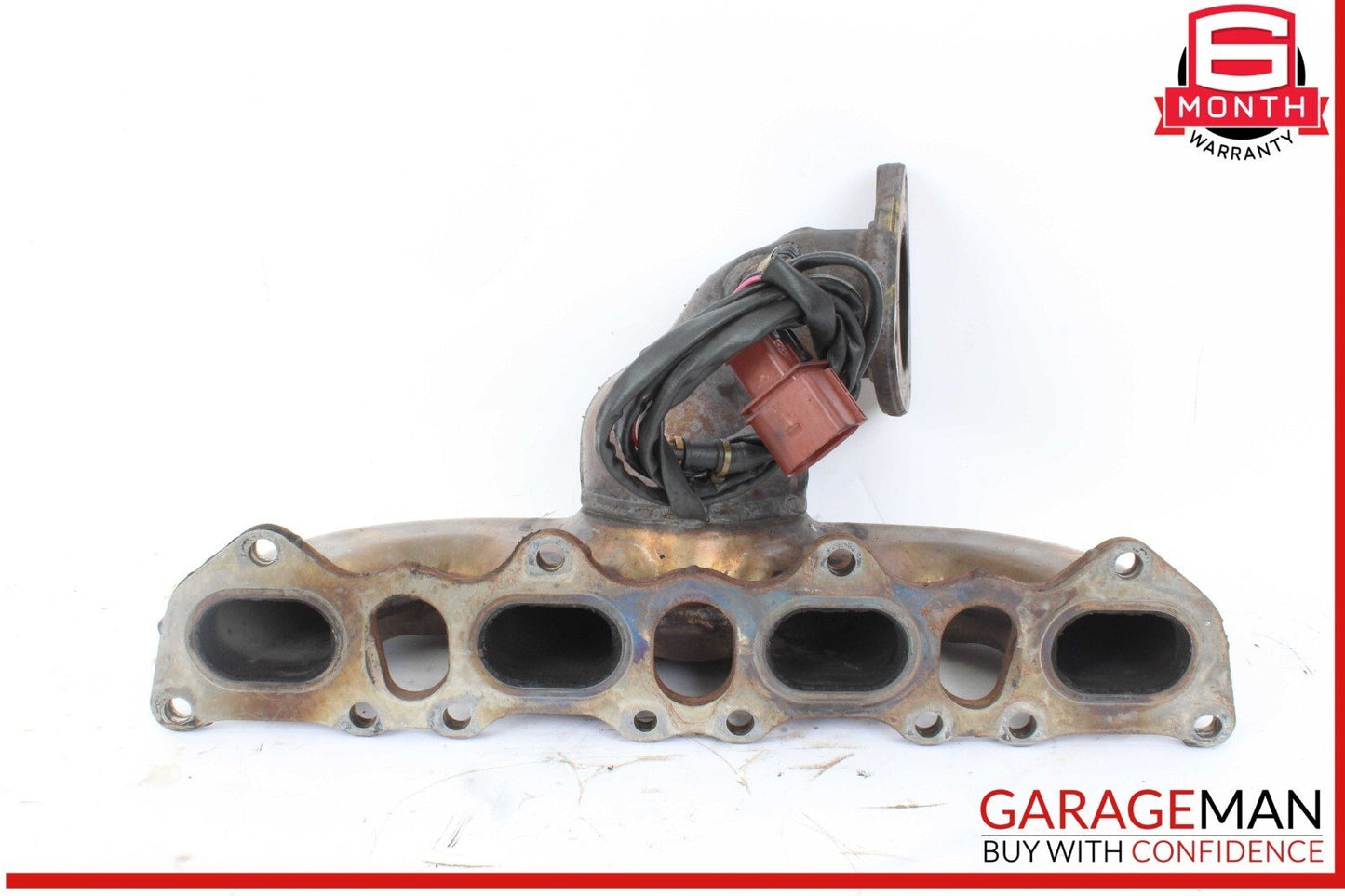 03-06 Porsche Cayenne S 955 V8 Left Side Exhaust Manifold 94811112002 OEM