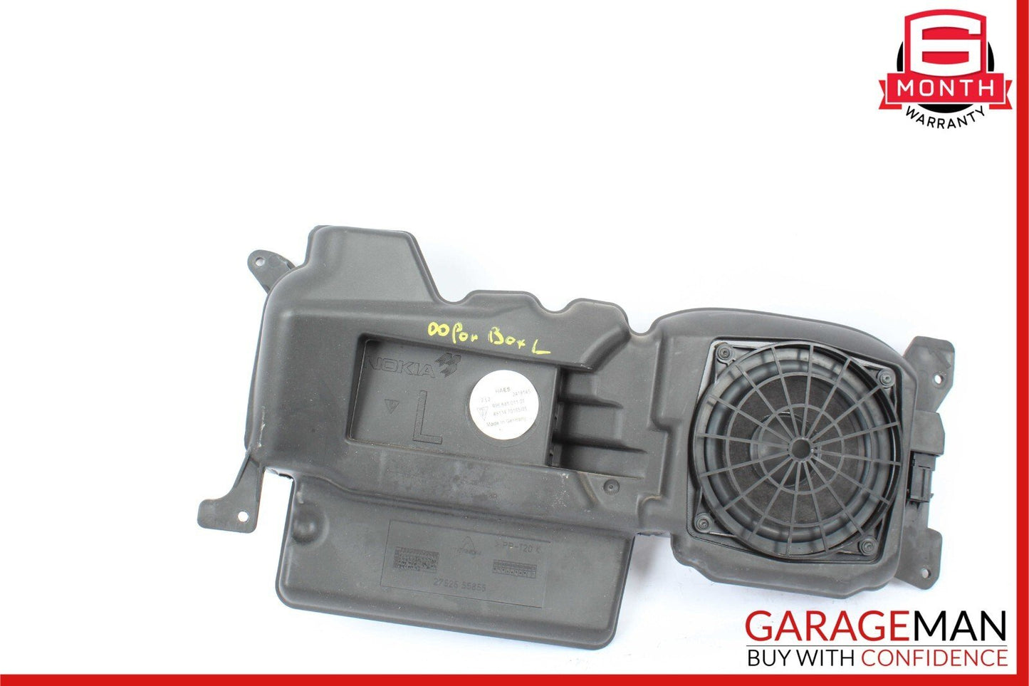 97-04 Porsche Boxster 986 Front Left Side Door Sound Audio Speaker Woofer Box