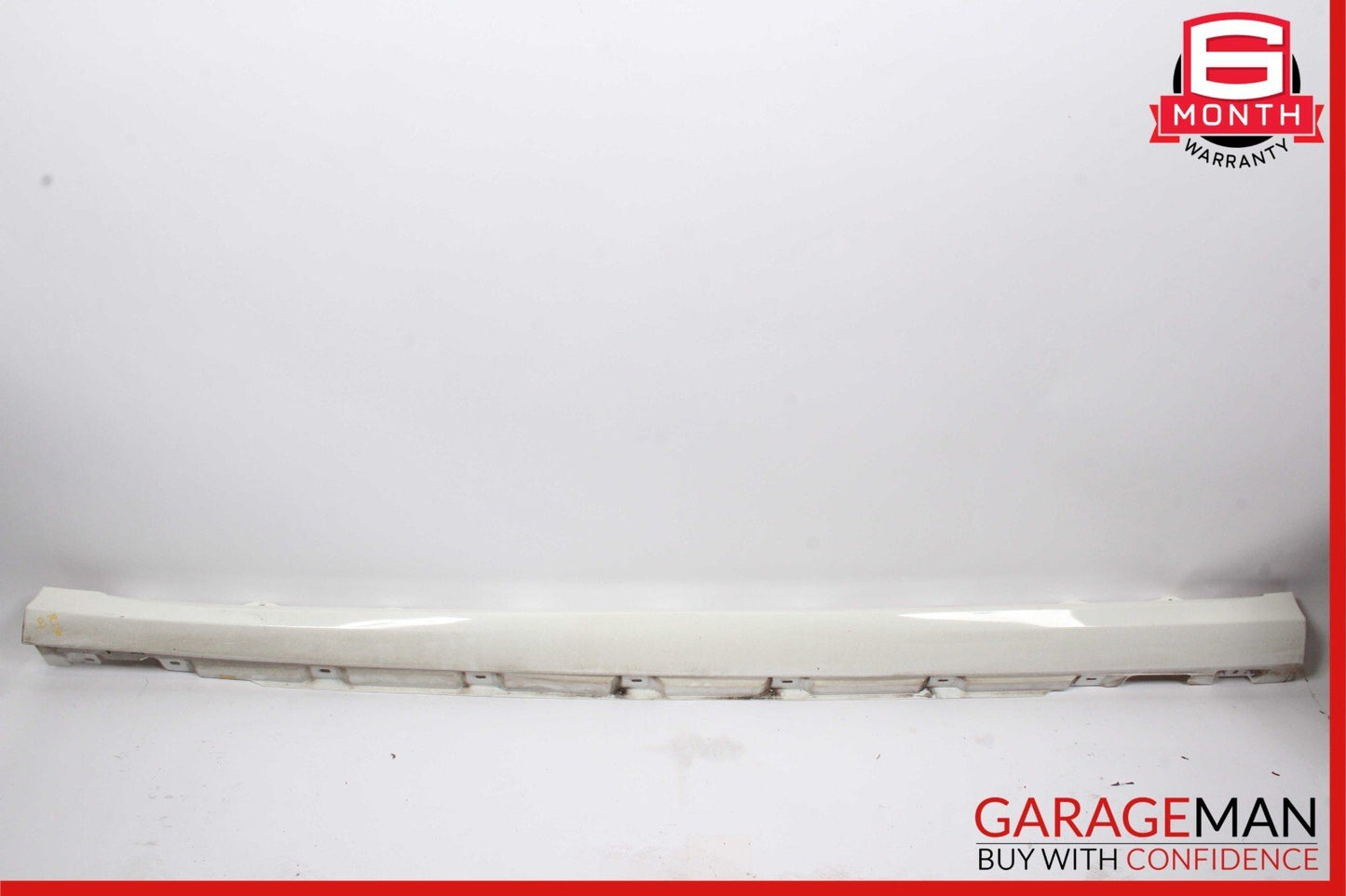 06-13 Mercedes W251 R350 Left Side Skirt Rocker Moulding Panel Alabaster White
