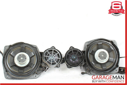 07-09 Mercedes W221 S550 Front Right & Left Side Door Sound Speaker Speakers Set