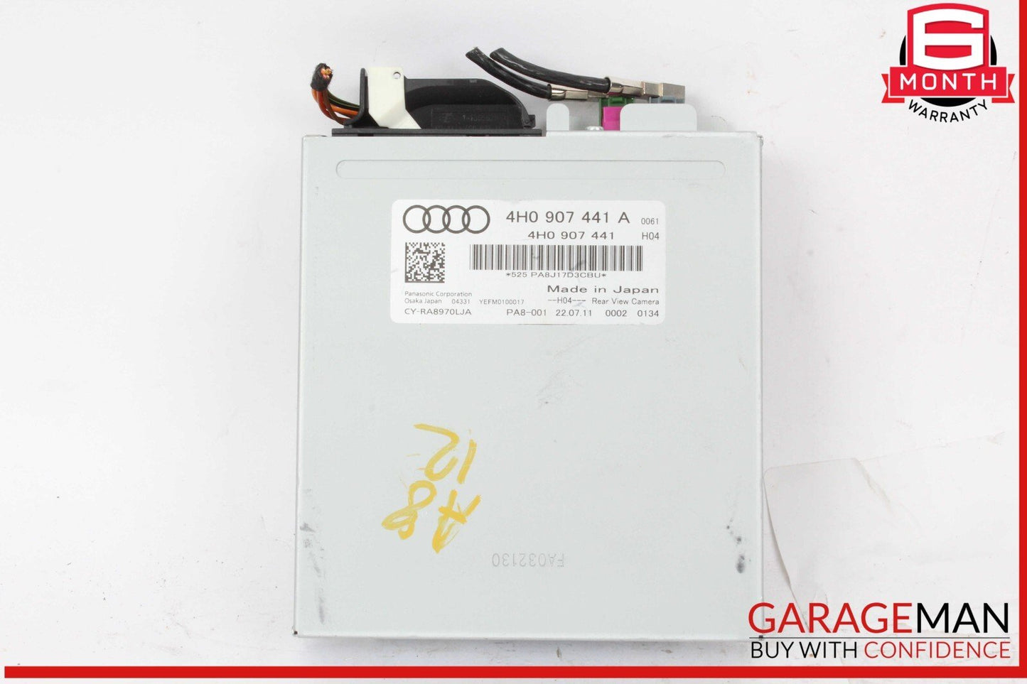 11-14 Audi A8 Quattro Driver Assist Parking Control Module 4H0907441A OEM