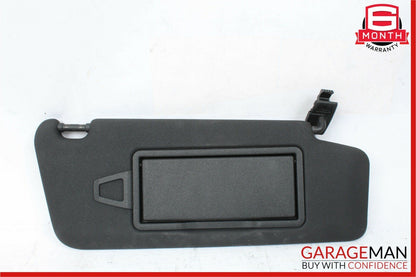 08-14 Mercedes W204 C300 Front Right Side Sunvisor Sun Visor Black OEM