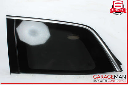 13-19 Mercedes X166 GL450 GLS550 Rear Left Side Quarter Window Glass Trim Assy