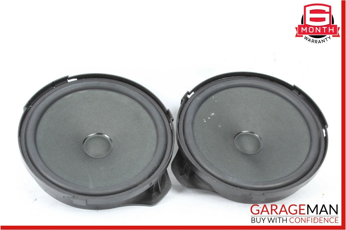 08-14 Mercedes W204 C250 C300 Rear Right & Left Side Door Sound Speakers Set OEM