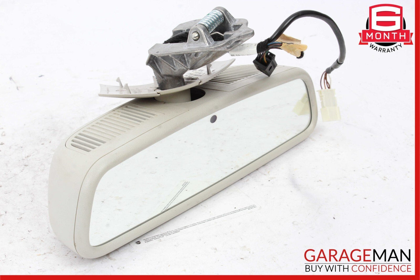 07-09 Mercedes W211 E350 E550 E63 AMG Interior Top Upper Rear View Mirror Grey