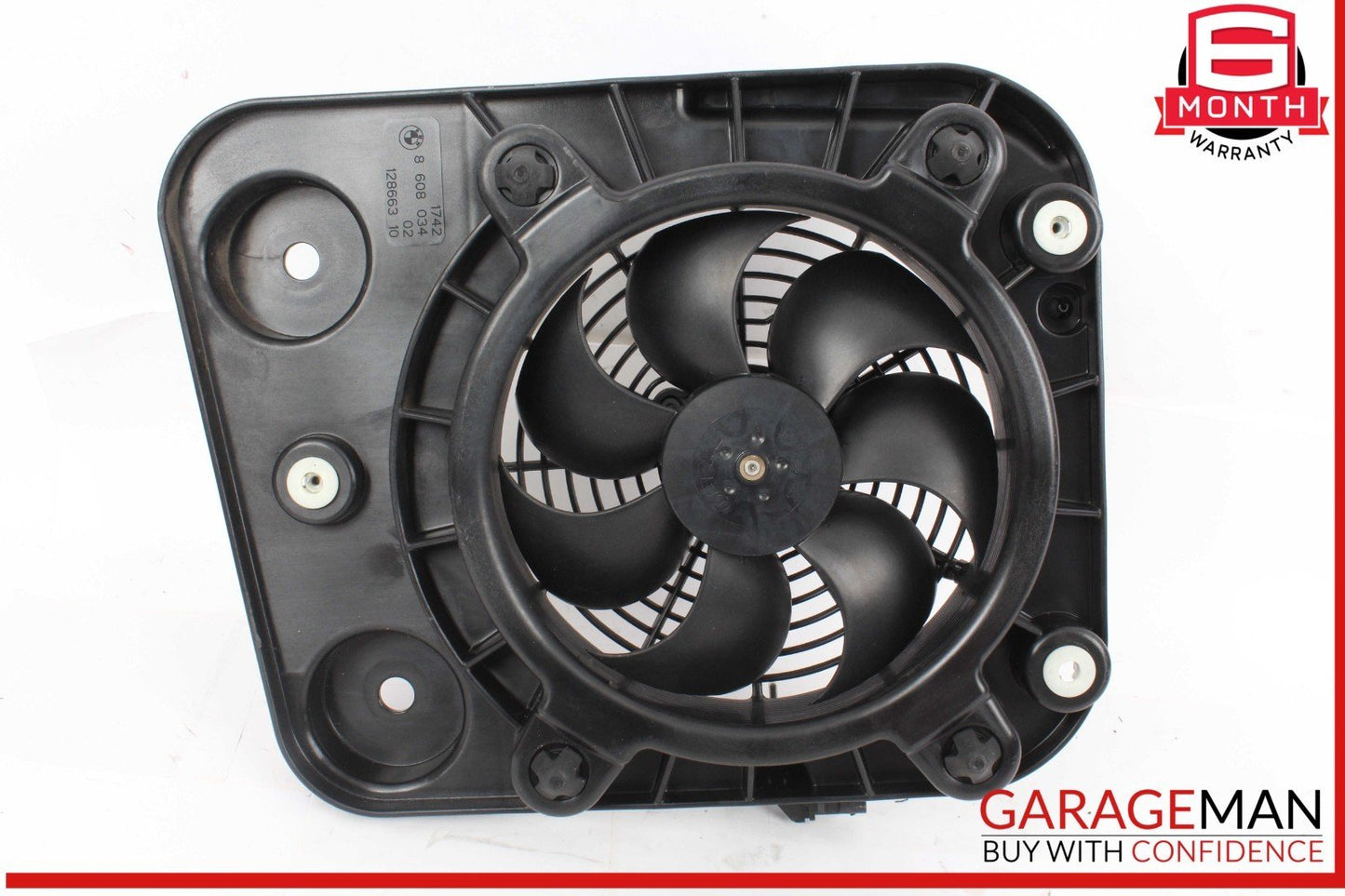 14-21 BMW i3 I01 Hybrid Aux Auxiliary Radiator Cooling Fan Motor 8608033 OEM