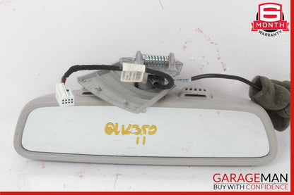10-16 Mercedes X204 GLK350 E350 E400 Interior Rear View Mirror Assembly Grey OEM