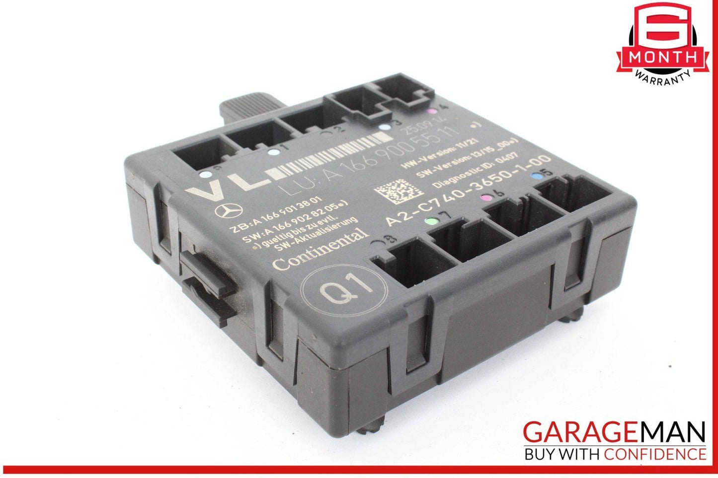 12-20 Mercedes W117 CLA250 Front Left Driver Side Door Control Module Unit OEM