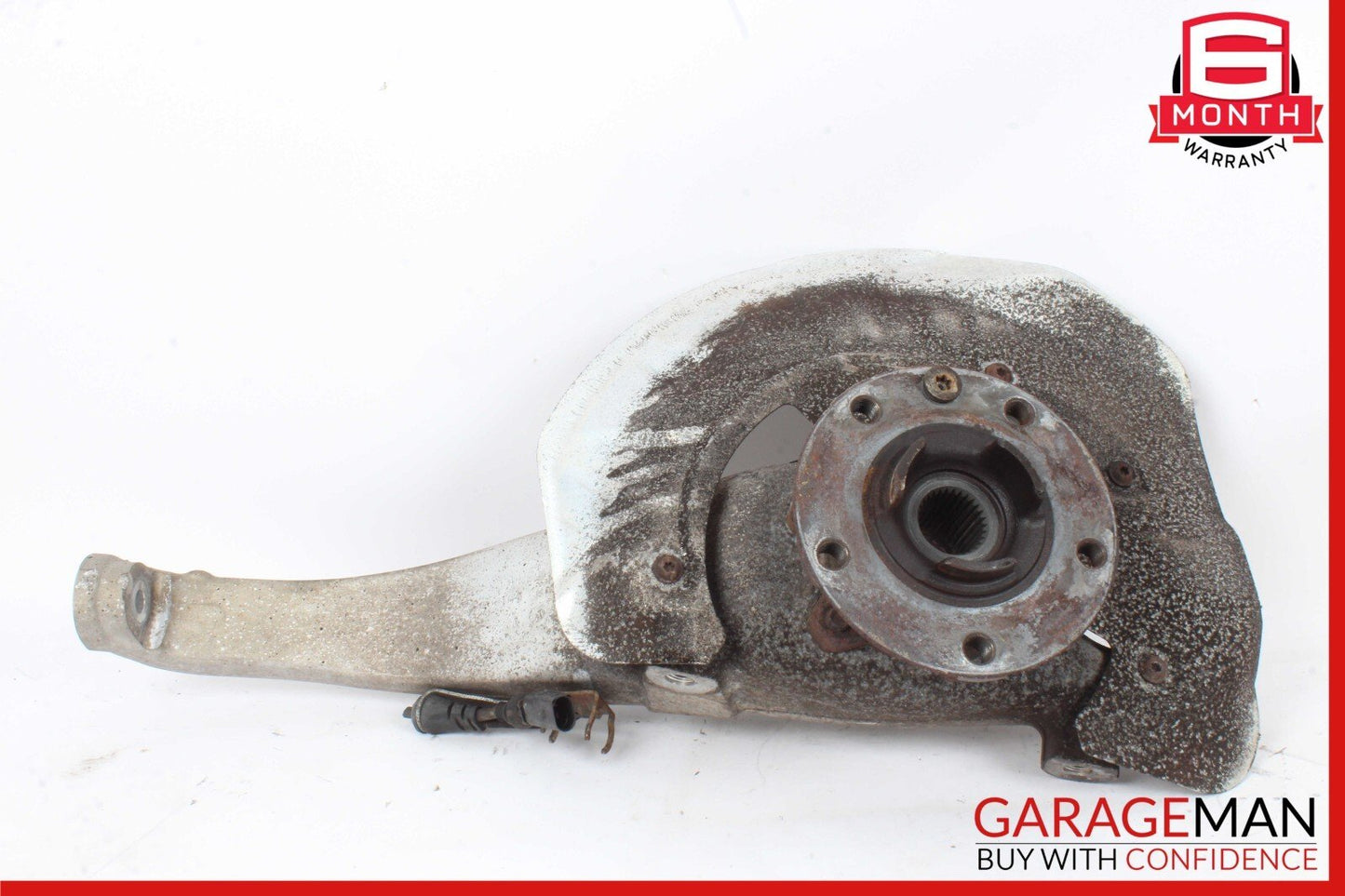 11-18 Porsche Cayenne S 958 Front Left Driver Spindle Knuckle Hub Bearing OEM