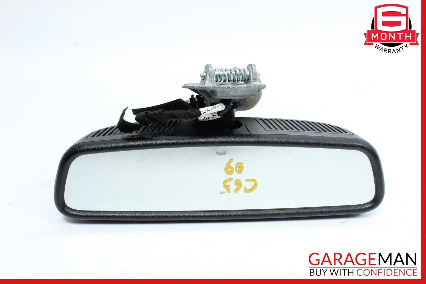 08-14 Mercedes W204 C63 AMG C300 C350 Interior Rear View Mirror Black OEM