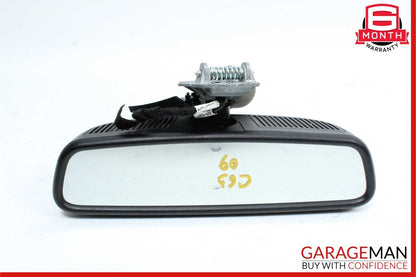 08-14 Mercedes W204 C63 AMG C300 C350 Interior Rear View Mirror Black OEM