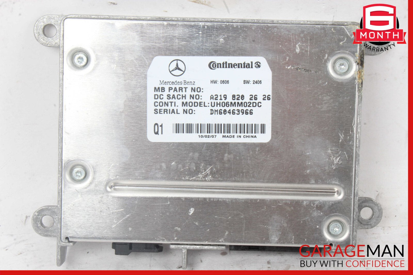 06-12 Mercedes W251 R350 GL450 Communication Control Module 2198200926 OEM