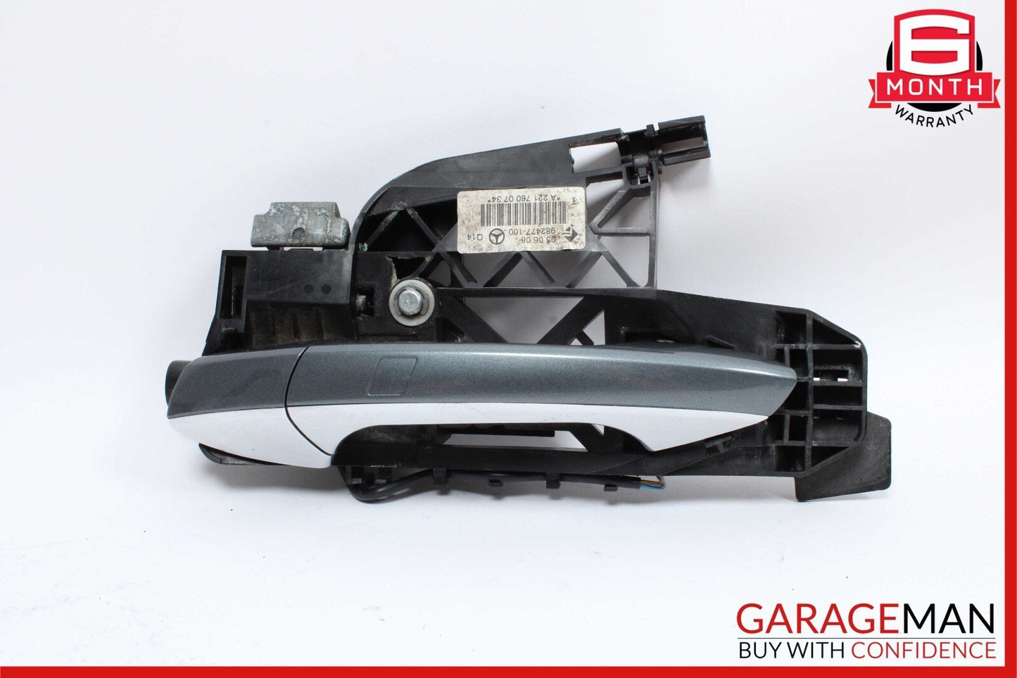 07-13 Mercedes W221 S550 S350 Rear Left Exterior Door Handle Keyless Go OEM