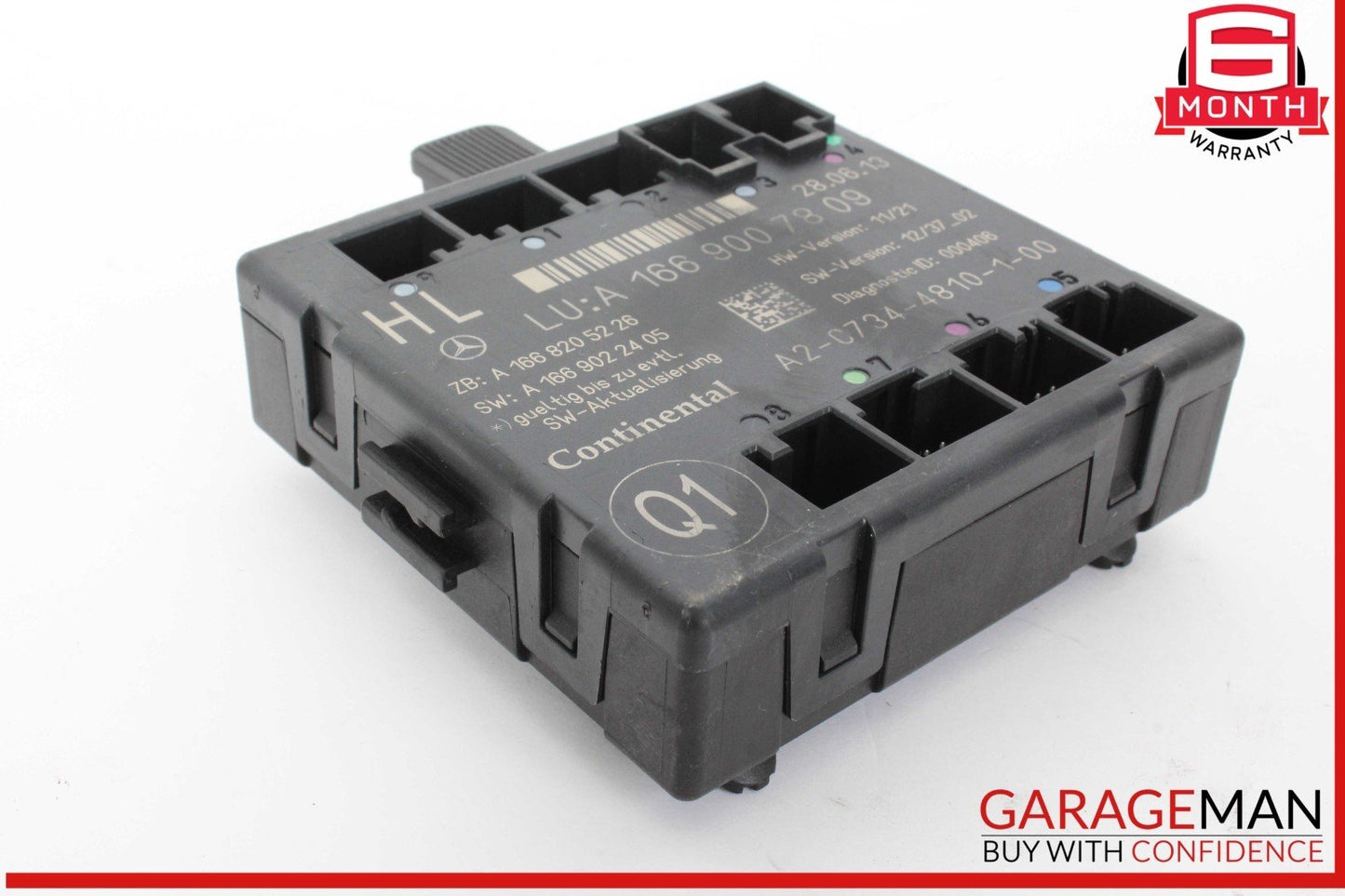 12-19 Mercedes X166 GL450 4MATIC GLE350 Rear Left Side Door Control Module Unit
