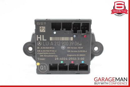 08-18 Mercedes W204 C250 C300 CLS550 E550 Rear Left Door Control Module Unit