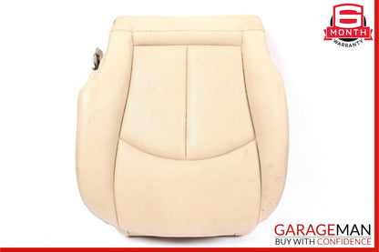 07-09 Mercedes W211 E350 E550 Front Right Side Lower Bottom Seat Cushion Beige