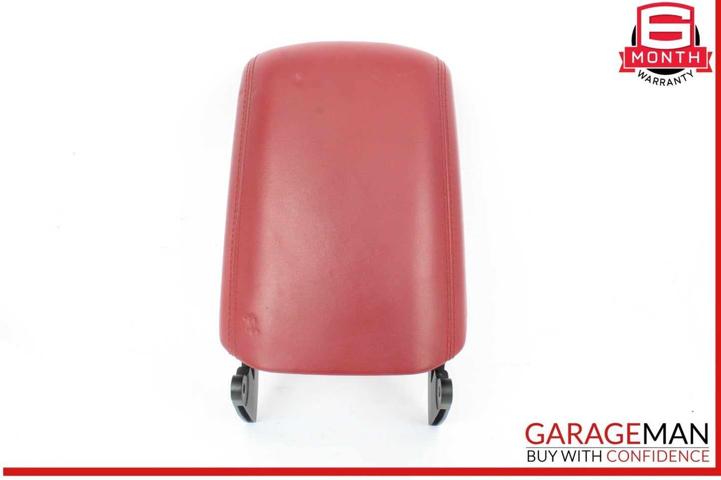 19-24 Porsche Macan 95B Front Center Console Armrest Arm Rest Red OEM