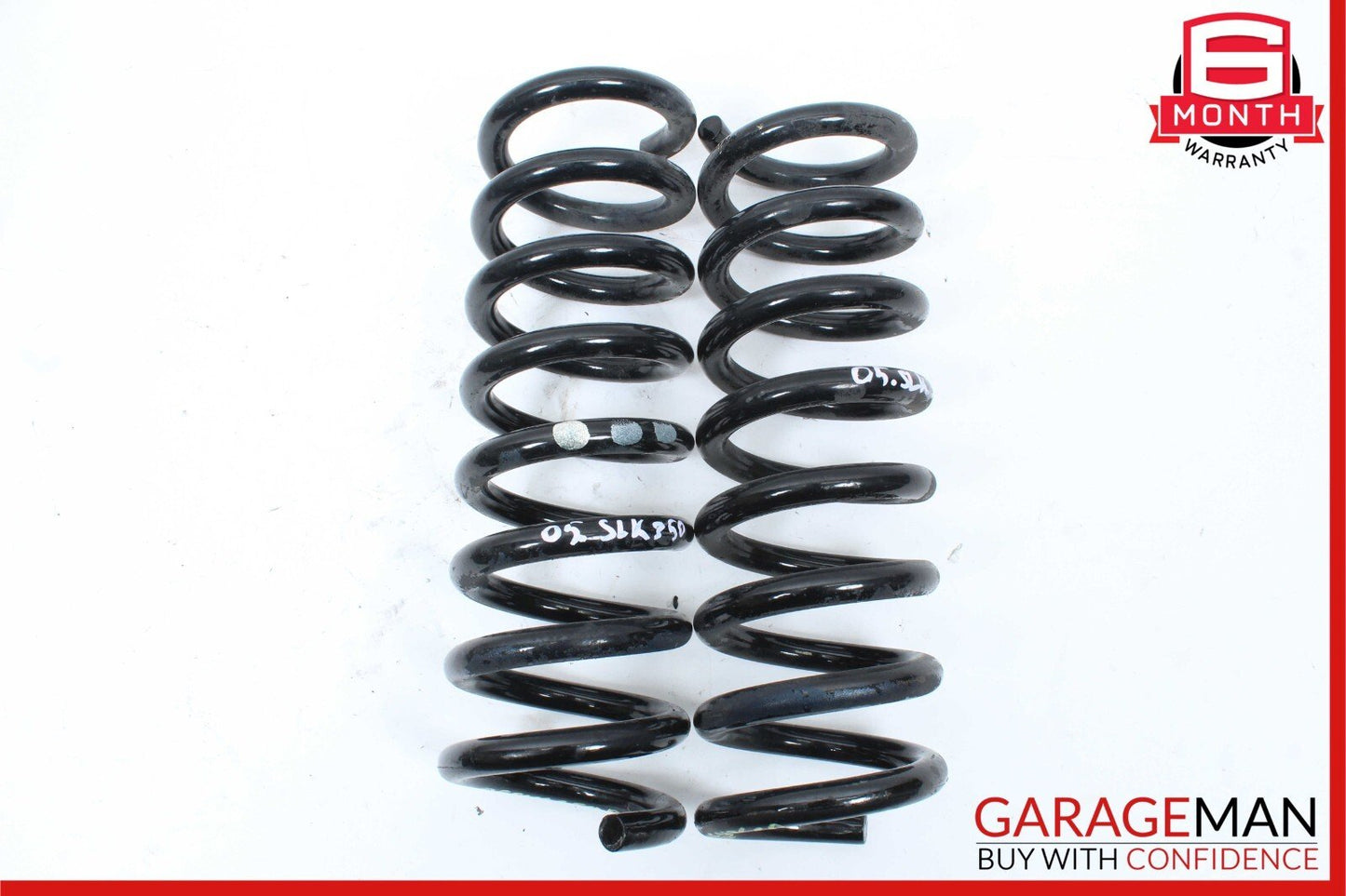 12-16 Mercedes R172 SLK350 Rear Side Shock Absorber Coil Spring Set of 2 Pc