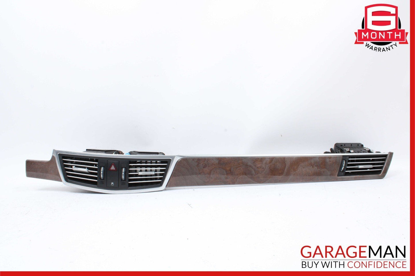 10-13 Mercedes W212 E350 Front Center Dash AC A/C Air Vent Grille Trim Assembly