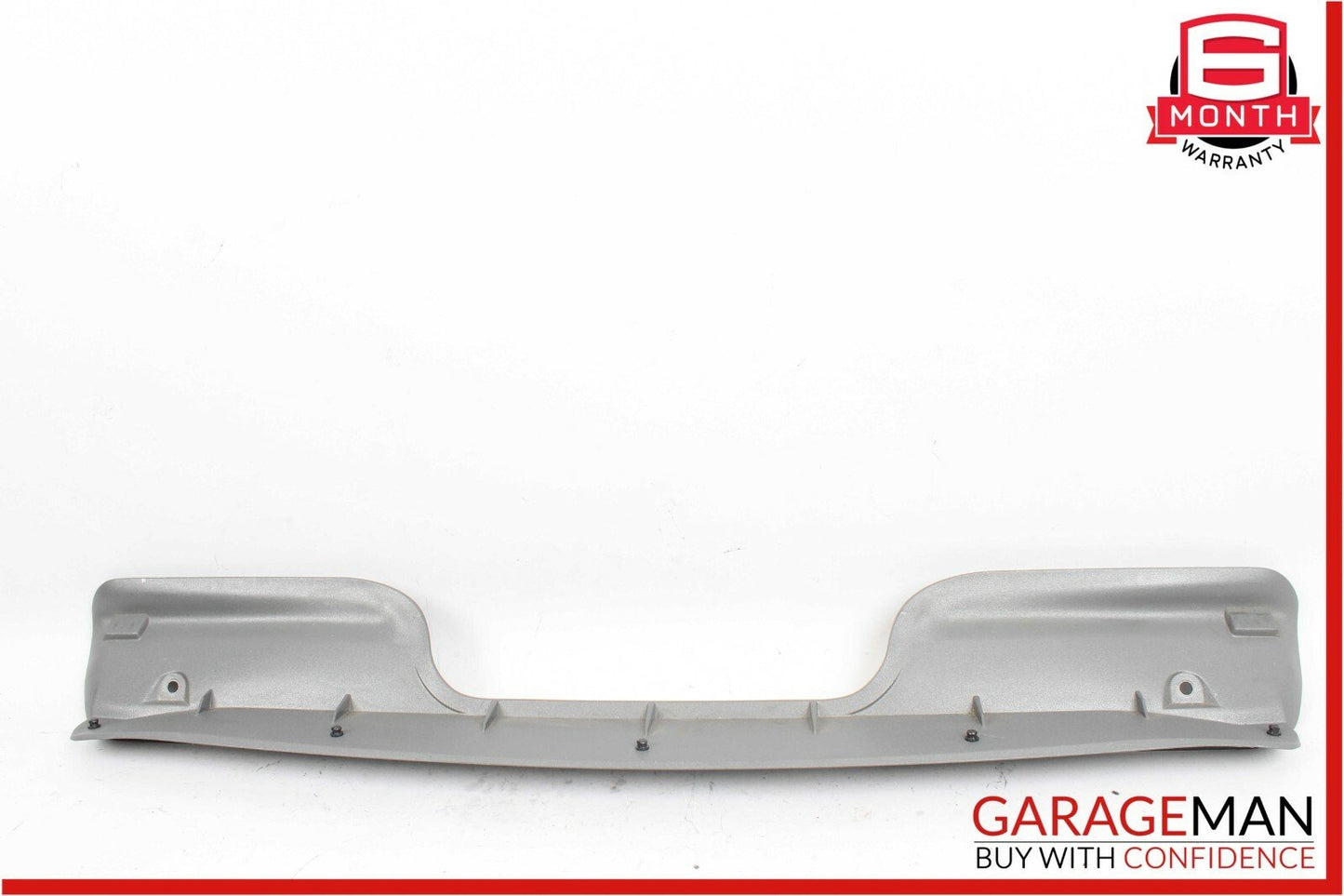 03-08 Mercedes R230 SL550 Rear Trunk Divider Wall Paneling Trim Cover Panel Gray