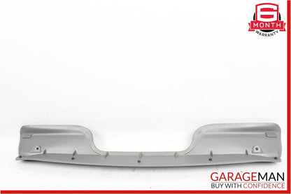 03-08 Mercedes R230 SL550 Rear Trunk Divider Wall Paneling Trim Cover Panel Gray