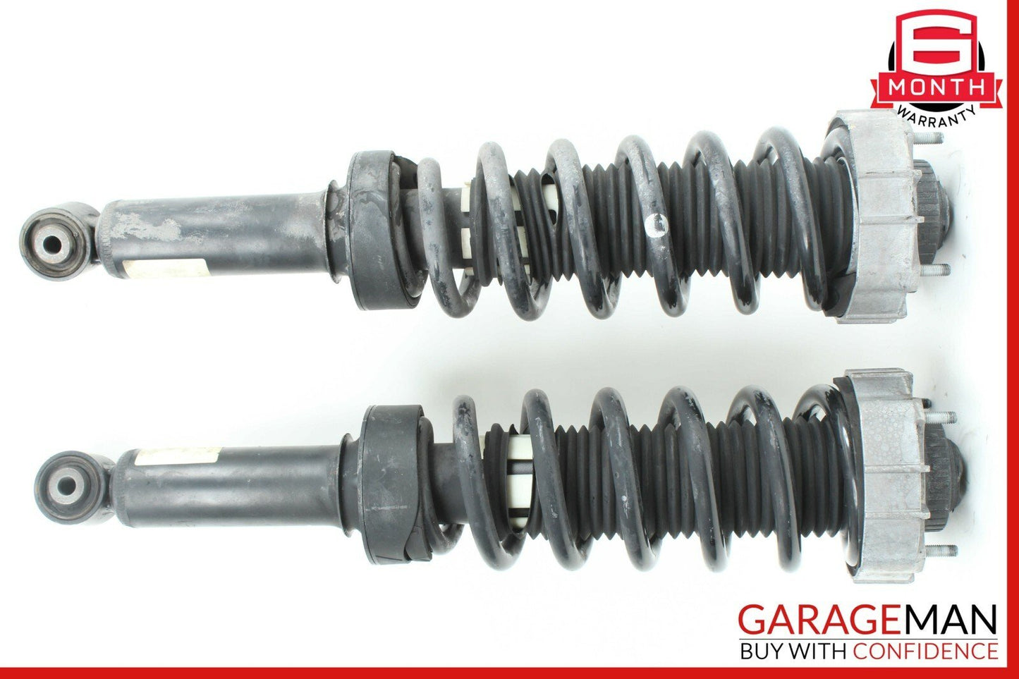 03-06 Porsche Cayenne 955 Rear Right & Left Shock Absorber Strut Spring Set of 2