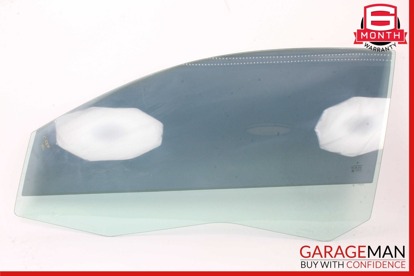 12-14 Mercedes W204 C250 C350 Coupe Front Left Side Door Window Glass OEM