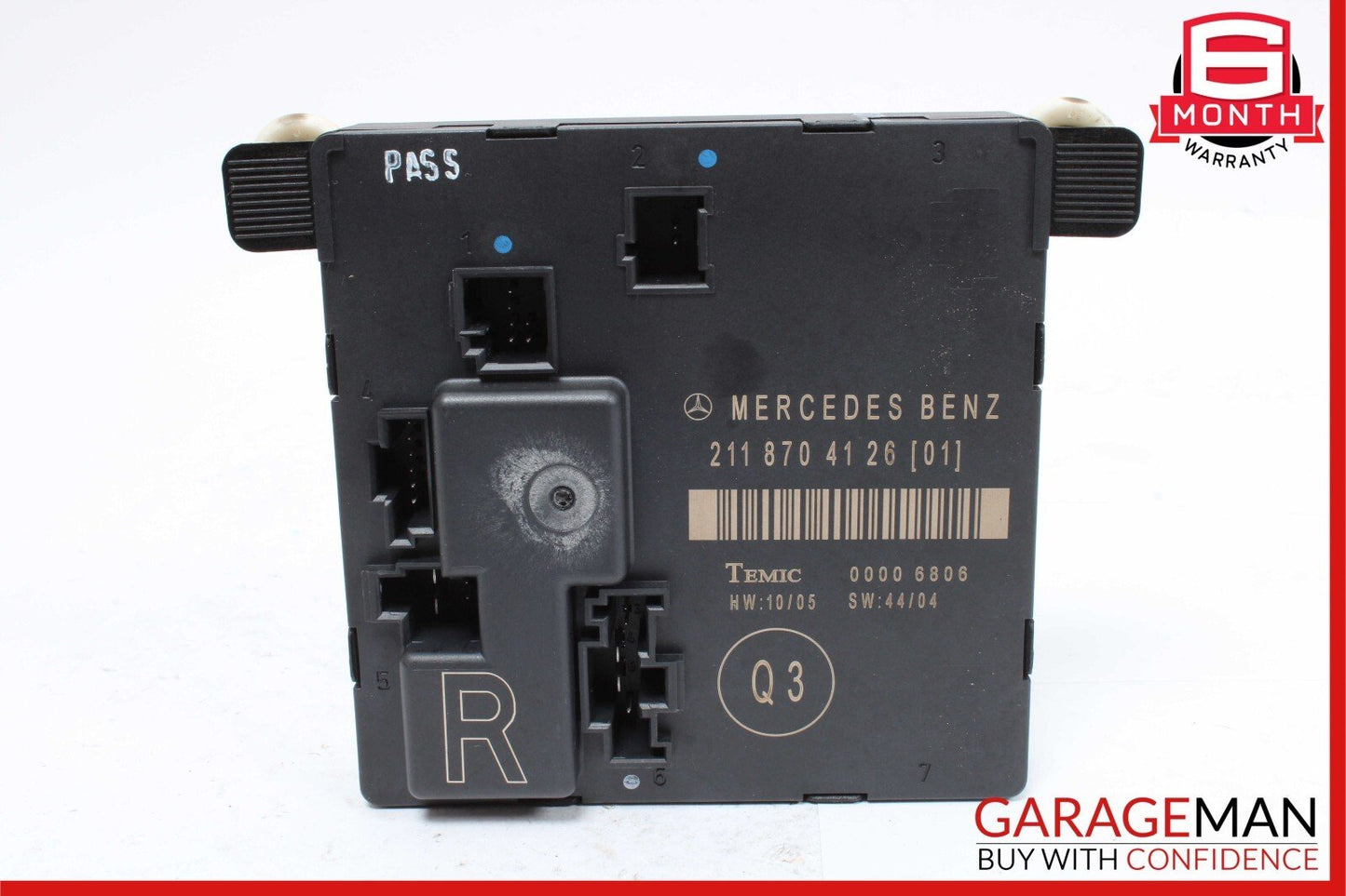 03-09 Mercedes W211 E550 E350 E63 AMG Rear Right Door Controller Module Unit