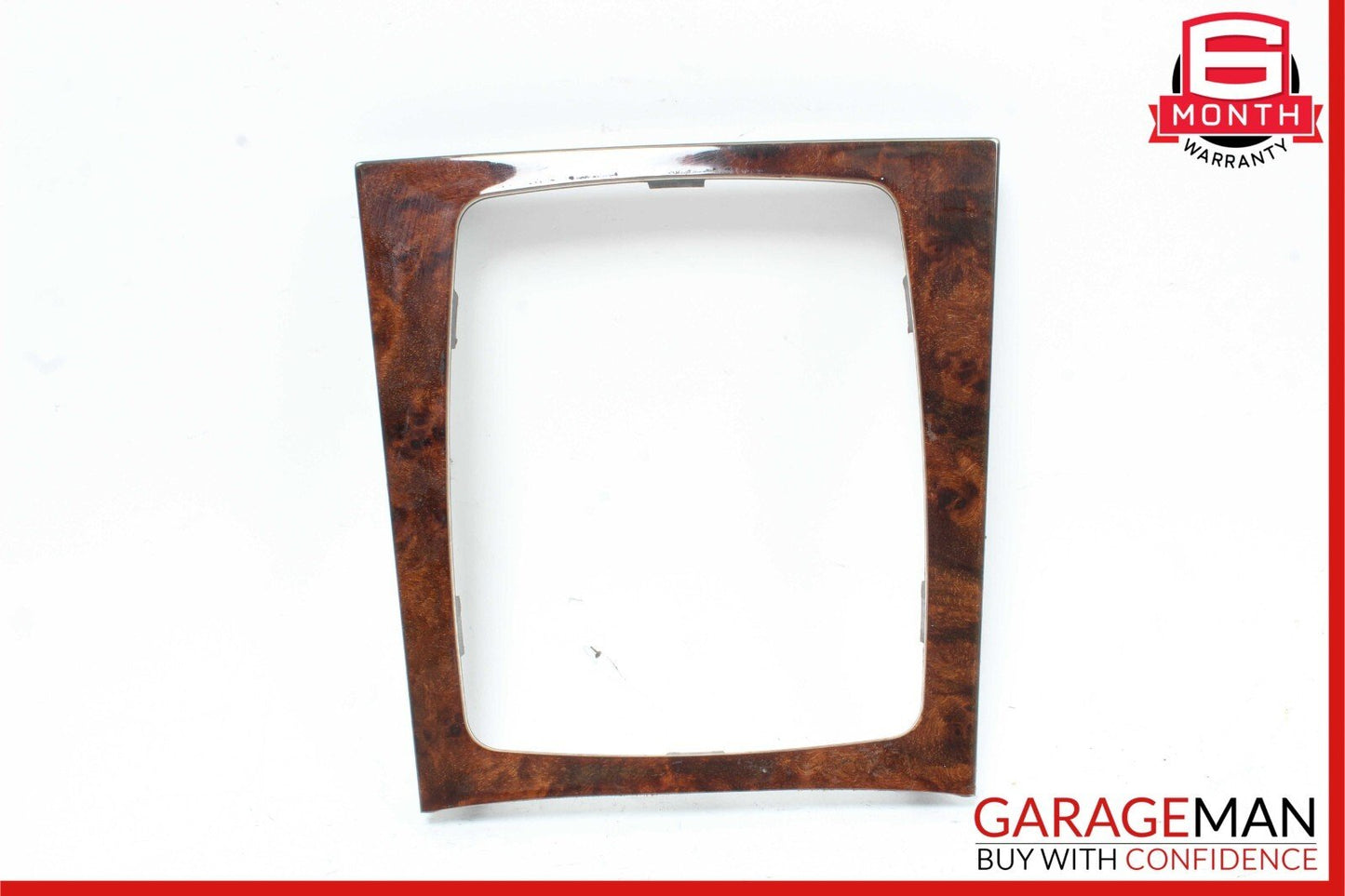 08-14 Mercedes W204 C300 C350 Center Console Gear Shift Trim Cover Bezel Wood