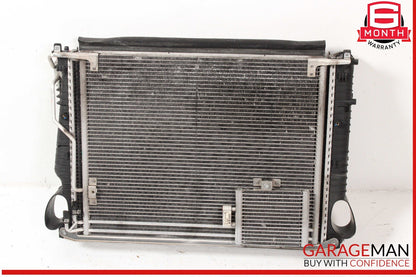 03-06 Mercedes R230 SL500 Cooling Radiator A/C Condensor Oil Cooler OEM