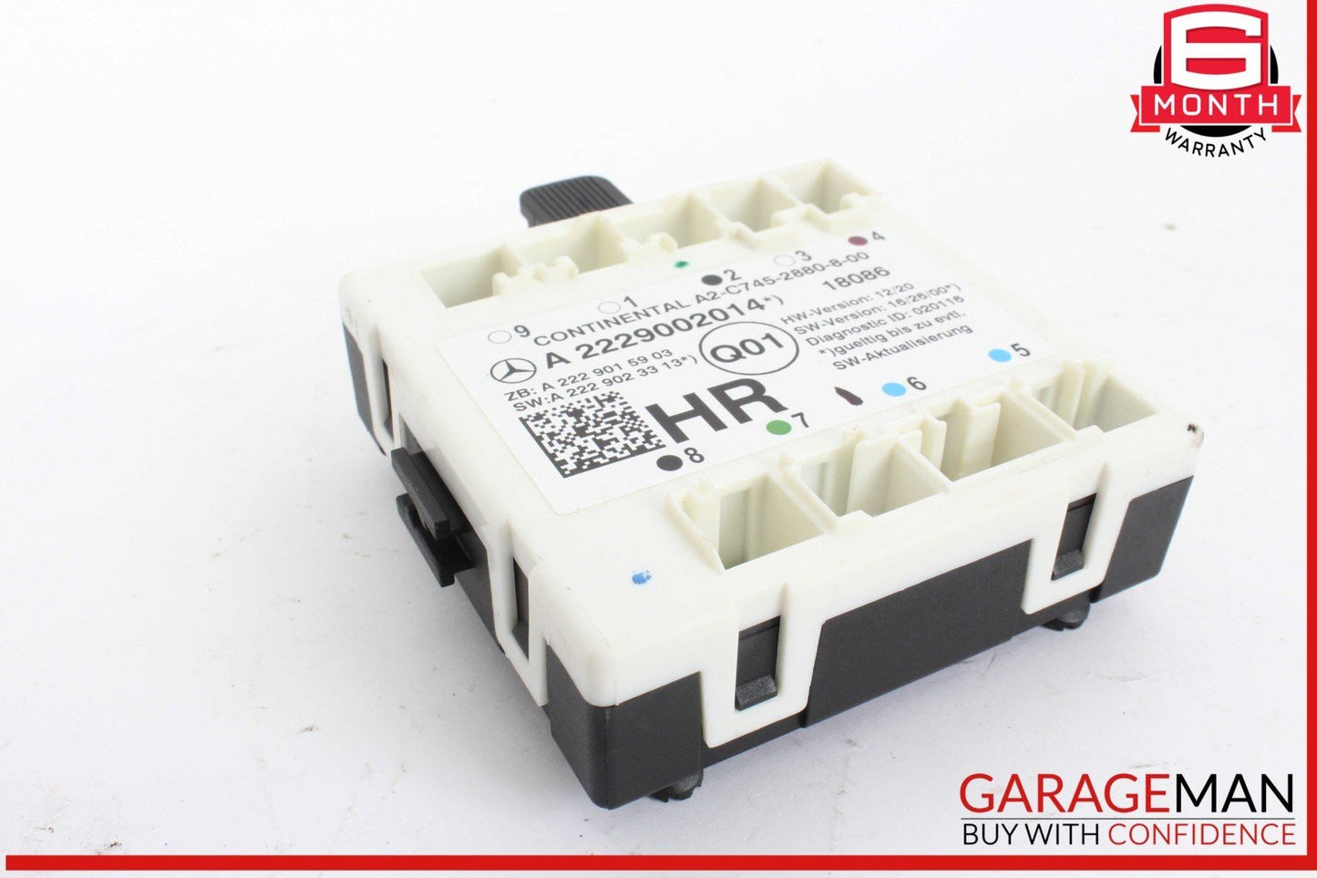 15-20 Mercedes X253 GLC350e C400 Rear Right Side Door Control Module Unit OEM