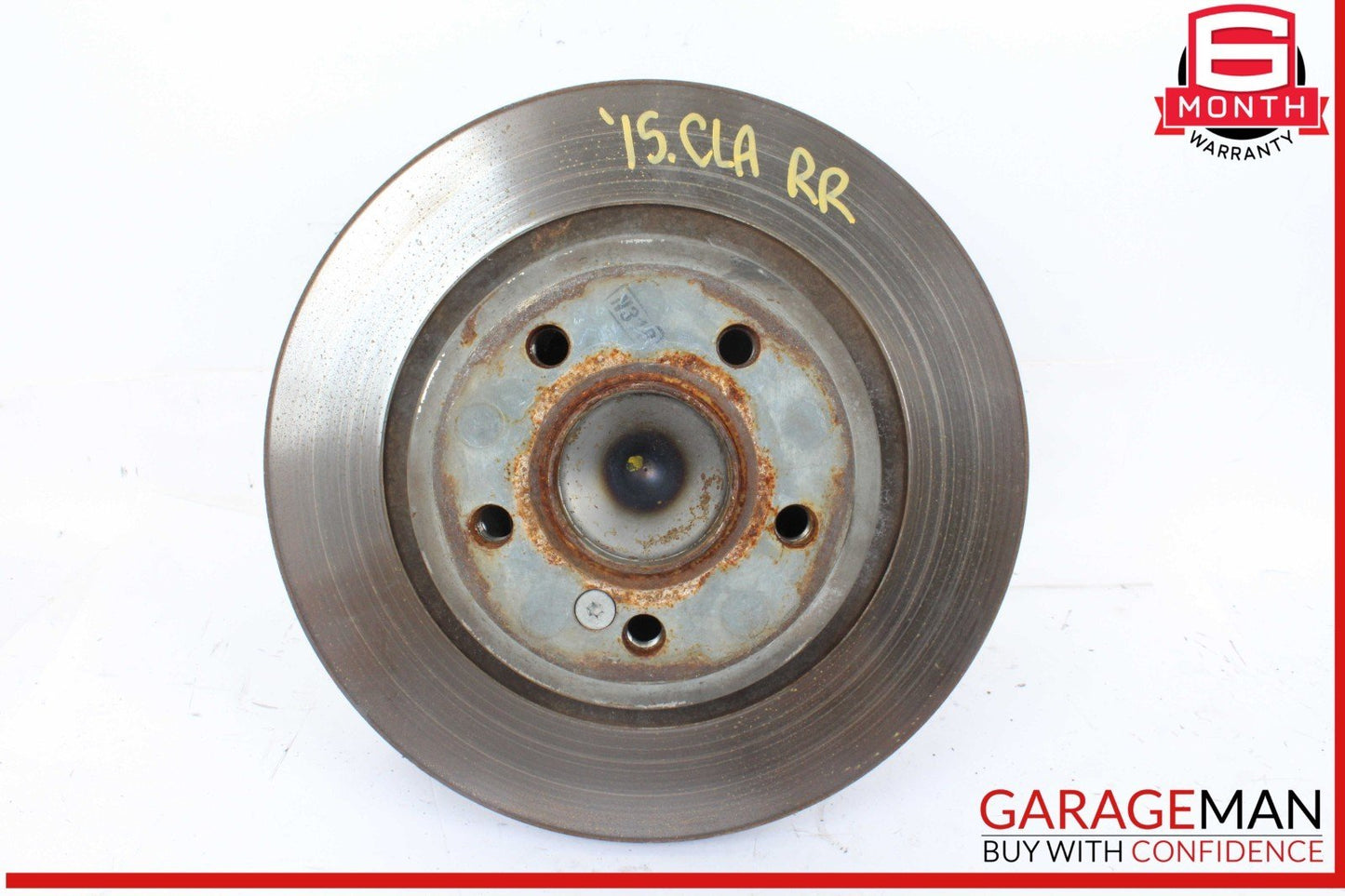 14-19 Mercedes W117 CLA250 Rear Right Side Spindle Knuckle w/ Rotor Disc OEM