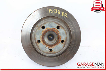 14-19 Mercedes W117 CLA250 Rear Right Side Spindle Knuckle w/ Rotor Disc OEM