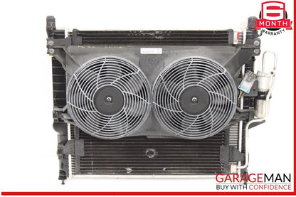 98-05 Mercedes W163 ML350 Engine Cooling Radiator AC A/C Condenser Assembly OEM