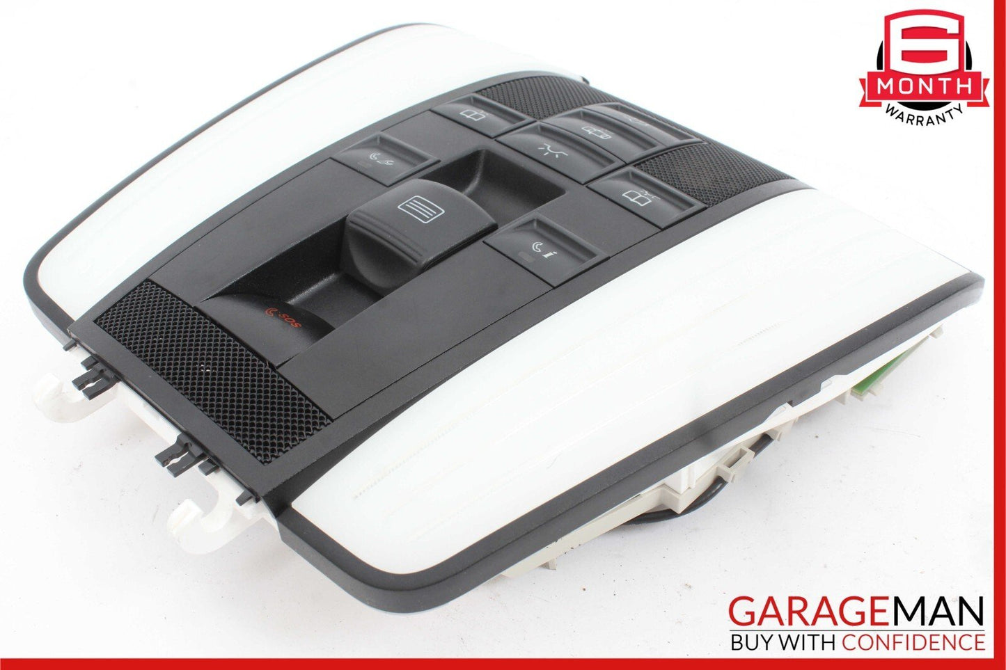 10-16 Mercedes W212 E350 E550 Front Overhead Dome Light Lamp Reading Map Black